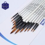 Keep Smiling Paint Brush Set Round (12pcs)