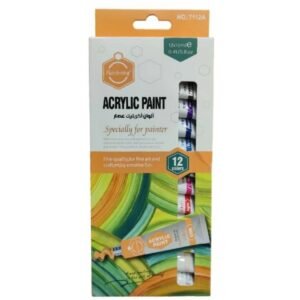 Keep Smiling Acrylics Paints Pack Of 12