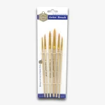 Keep Smiling 6pcs Round Brush Set