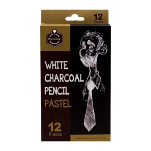 White Charcoal Pencil Pastel