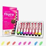 Fluro Acrylic Paint Intro Set 8 Piece- 18 ml price