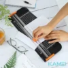 Kamei 12 Inches Portable Paper Trimmer Side Ruler Cutter