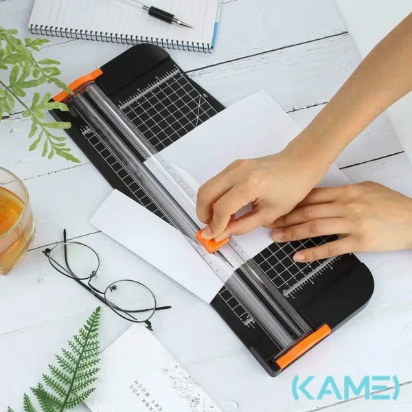 Kamei 12 Inches Portable Paper Trimmer Side Ruler Cutter