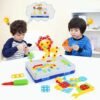 Kids Creative Mosaic Drill Puzzle Box