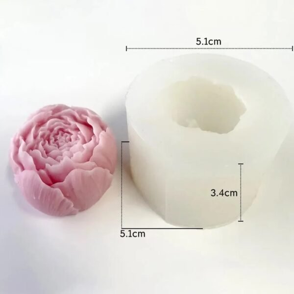Flower Candle Silicone Mold