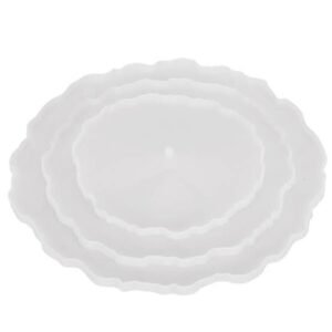 3 Pcs Silicone Tray Mold